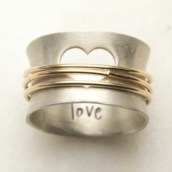 Retro Love Wrapping Ring